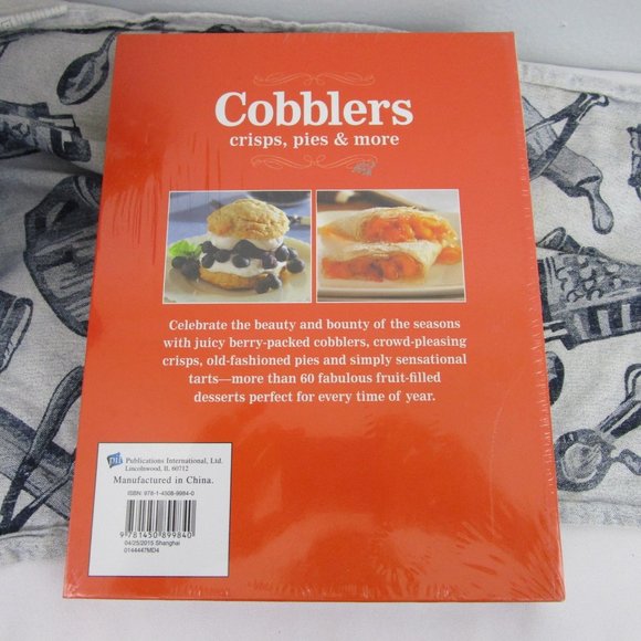 NIW Cobblers, Crisps & Pies Hardcover Cookbook - Picture 4 of 8